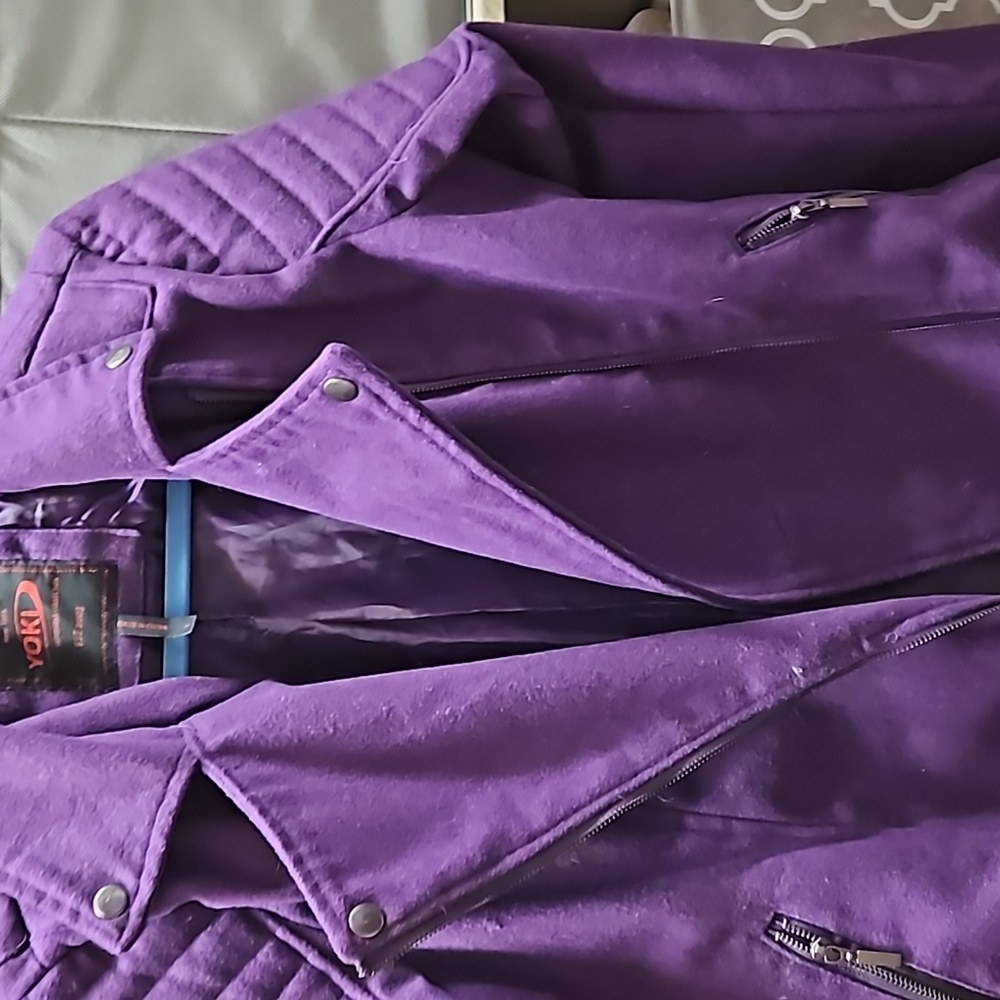 Yoki Women's Purple Jacket